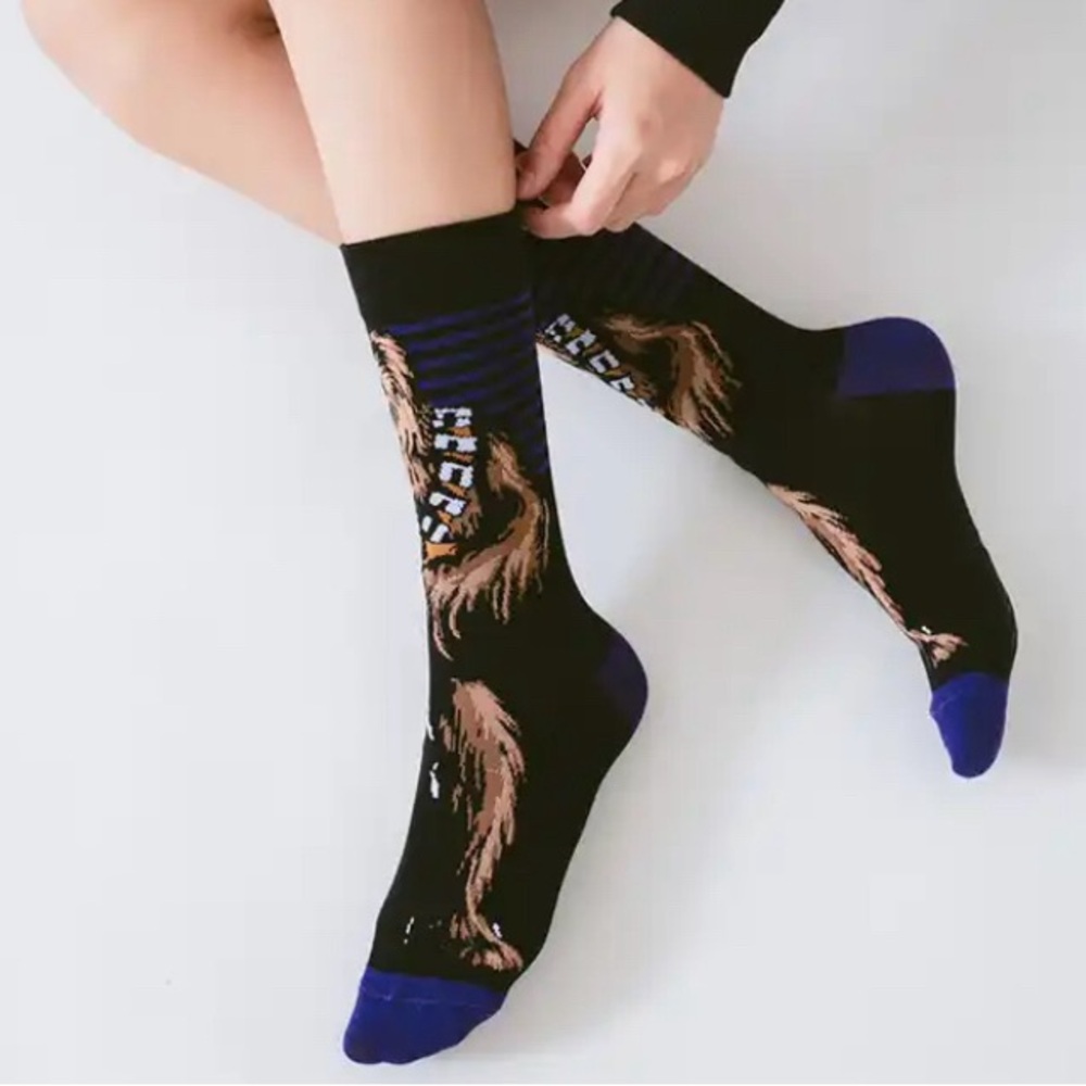 3/$20 Star Wars Stormtrooper Disney Premium Socks Men & Women One Size Fit All - Picture 6 of 7